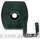 3-3610 Black Boral Ultima Shower Screen LH Corner Block