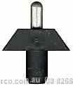 3-3820 Black AB Pivot Shower Screen Pivot Set