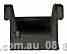 3-3910 Black Capral Classic Shower Screen Ropel Guide