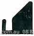 3-4060 Black Elite Shower Screen Double Sash Adaptor