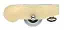 4-1690 Showcase Sliding Window Roller - Stainless Steel Wheel