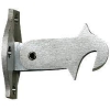 11-124 77mm projection s/chrome auto hook