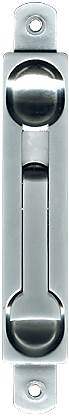 11-1404 Satin Chrome Flush Bolt
