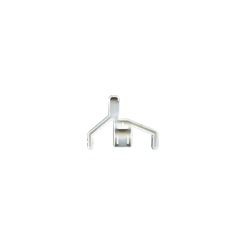 3-3813 White AB Pivot Shower Screen Handle End Cap