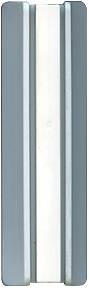 3-3983 White Elite Shower Screen Double Sided Handle