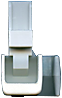 3-4023 White Elite Shower Screen LH Bottom Guide