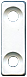 3-4203 White BGC Shower Screen Pick Up Block