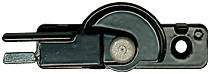 5-2040 Black Double Hung Window Cam Catch