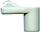 6-1214 Grey 9.5mm Flyscreen Turnbutton