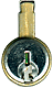 7-1900 Austral Pin Cylinder with Keys