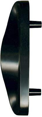7-2090 Black Outerpull with Cylinder Hole
