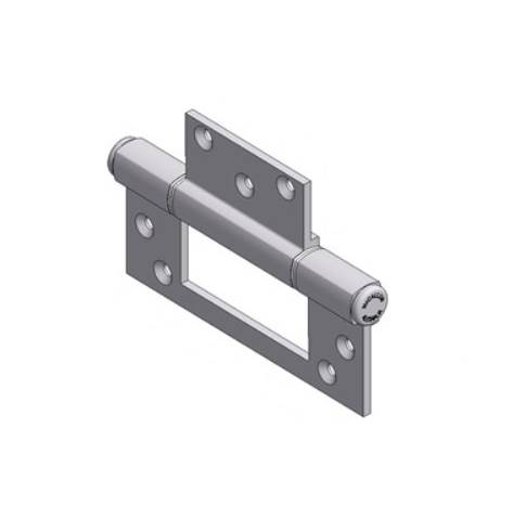 10-1145 Clear Anodized McCallum A105 Hinge