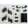 3-4370 Roller & Guide Set - Suits Bradnams Essential & Dimond Shower Screen Set